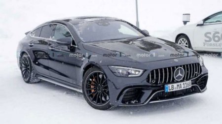 Mercedes-AMG GT 73 заметили на тестах - «Новостной Автоблогер»