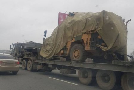 На МКАДе заметили турецкий броневик - «Новостной Автоблогер»