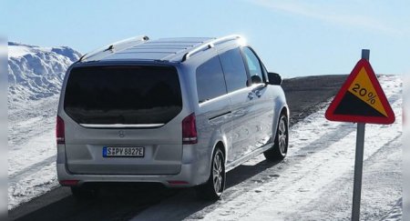 Новый Mercedes EQV прошел арктические тесты - «Новостной Автоблогер»