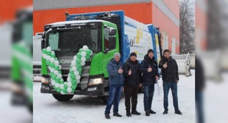 Первый в России мусоровоз Scania на метане появился в Ижевске - «Новостной Автоблогер»