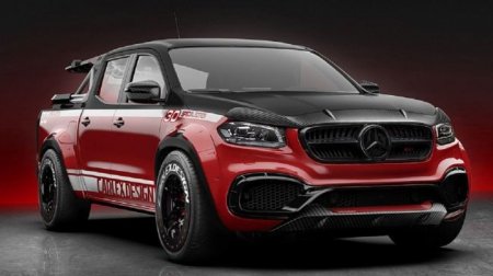 Пикап Mercedes-Benz превратили в автопоезд для велосипедистов - «Новостной Автоблогер»