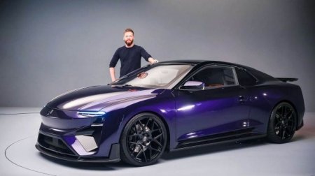 Представлен самозаряжающийся электрический суперкар Production-Spec RG Nathalie - «Новостной Автоблогер»