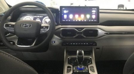 Рассекречен интерьер флагманского кроссовера Geely HaoYue - «Новостной Автоблогер»
