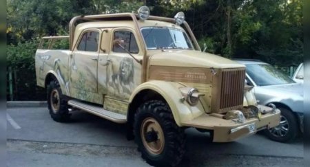 Российские энтузиасты создали оригинальный пикап-вездеход из старого ГАЗ-63 - «Новостной Автоблогер»