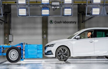 Skoda представила новый полигон для краш-тестов - «Новостной Автоблогер»