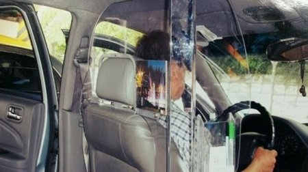 Таксистов хотят спасать от пассажиров и заразы перегородками - «Новостной Автоблогер»