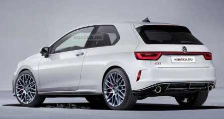 Трёхдверный Volkswagen Golf GTI в ретро-стиле: каким он может быть - «Новостной Автоблогер»