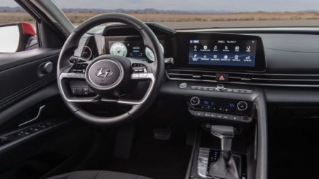 В Hyundai прокомментировали дизайн интерьера новой Elantra - «Новостной Автоблогер»