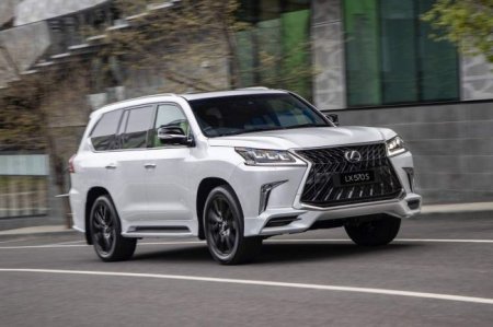 В России стартовали продажи Lexus LX 570 Black Vision - «Новостной Автоблогер»