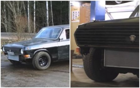 В Сети показали ГАЗ-24 с двигателем V8 - «Новостной Автоблогер»