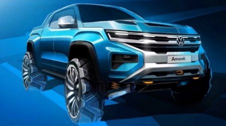 Volkswagen анонсировал новый пикап Amarok - «Новостной Автоблогер»
