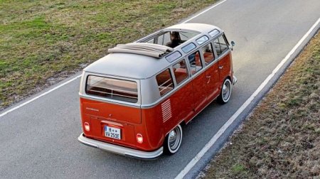Volkswagen сделал из любимого фургона хиппи современный электрокар - «Новостной Автоблогер»
