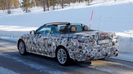 Замечен прототип обновленного кабриолета BMW 4 Series - «Новостной Автоблогер»