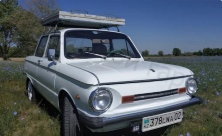 Запорожец-968 с полноценной палаткой на крыше - «Новостной Автоблогер»