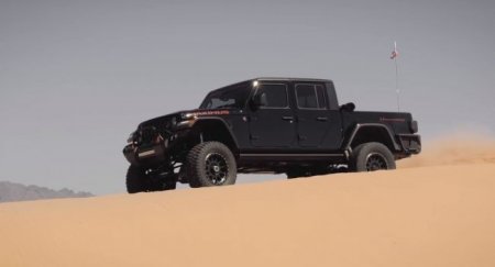 1000-сильный Jeep Gladiator показал свои возможности в пустыне - «Новостной Автоблогер»