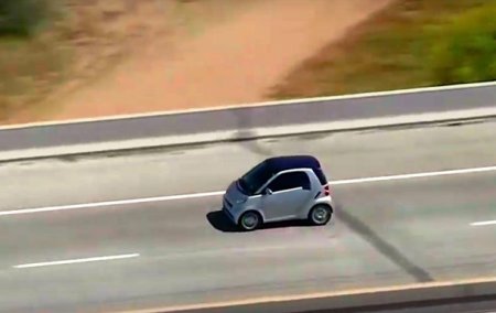 Американец смог сбежать от полиции на Smart - «Новостной Автоблогер»