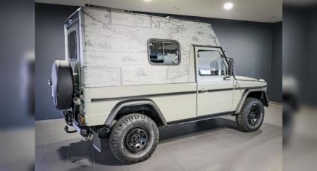 Армейский Puch G-Class превратили в дом на колесах - «Новостной Автоблогер»