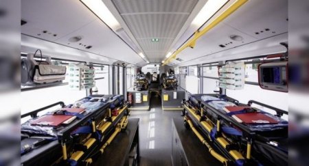 Автобус переделали в реанимобиль для больных - «Новостной Автоблогер»