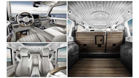 Carlex Design разработала роскошный деревянный интерьер для Mercedes-AMG G63 - «Новостной Автоблогер»