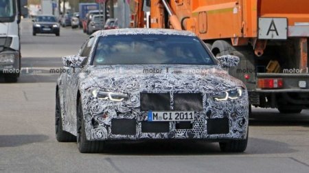 Фотошпионы подтвердили наличие «механики» в будущей BMW M4 - «Новостной Автоблогер»