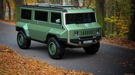 H-UAZ объединяет Hummer и российский УАЗ - «Новостной Автоблогер»