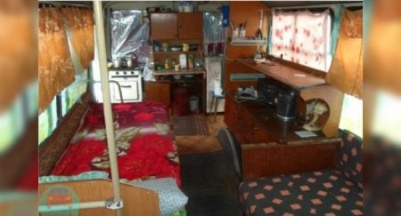 «Хрущевка» в ПАЗике: бюджетный автодом из старого автобуса - «Новостной Автоблогер»
