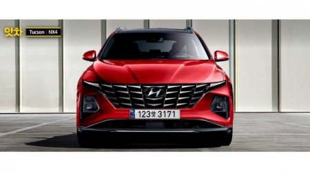 Hyundai Tucson 2021 года с поляризационным дизайном появился на рендерах - «Новостной Автоблогер»