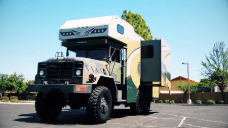 Из военного грузовика создали уникальный автодом - «Новостной Автоблогер»