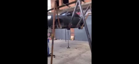 Lada Priora превратили в гигантского паука - «Новостной Автоблогер»