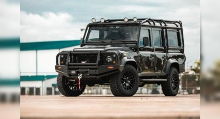 Land Rover Defender превратили в роскошный электрокар с двигателем от Tesla - «Новостной Автоблогер»
