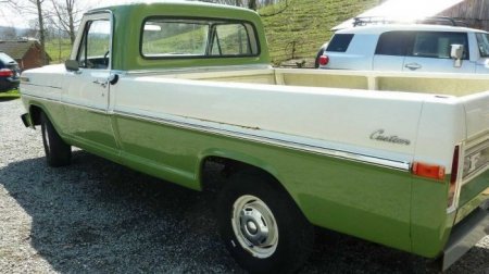 На аукционе продают Ford F-100 1970 года с двигателем Volkswagen - «Новостной Автоблогер»