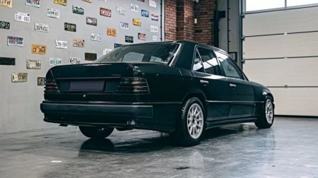На продажу выставили Mercedes W124 с мотором BMW - «Новостной Автоблогер»
