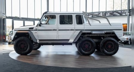 На продажу выставлен шестиколесный Mercedes-Benz G 63 6x6 Brabus B63S-700 - «Новостной Автоблогер»
