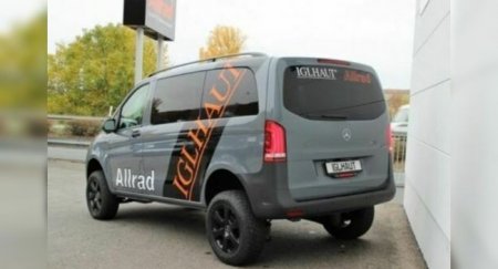 На продажу выставлен внедорожный Mercedes-Benz Vito - «Новостной Автоблогер»
