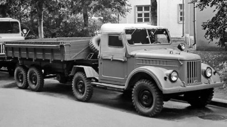Необычный седельный тягач УАЗ-456, созданный в СССР - «Новостной Автоблогер»