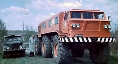 Необычный советский трехосный вездеход ЗИЛ Э167 - «Новостной Автоблогер»