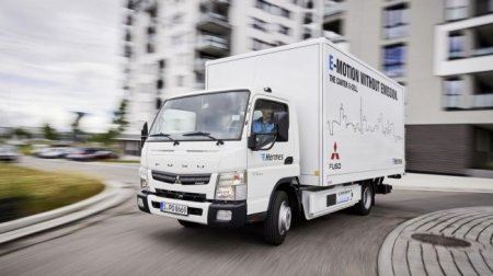 Новый Fuso eCanter начал доставлять почту в Дублине - «Новостной Автоблогер»