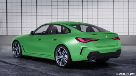 Обновлённый BMW 4 Series Gran Coupe глазами независимого дизайнера - «Новостной Автоблогер»