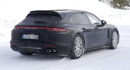 Обновлённый Porsche Panamera ST был замечен на тестах - «Новостной Автоблогер»