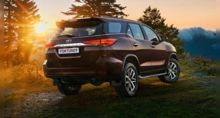 Появились изображения обновлённого внедорожника Toyota Fortuner - «Новостной Автоблогер»