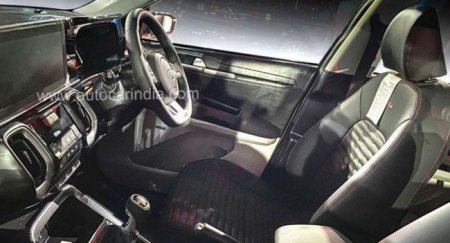 Появились первые снимки салона нового кросса Kia Sonet - «Новостной Автоблогер»