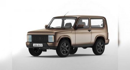 Показан электрокар LADA 4×4 EV - «Новостной Автоблогер»