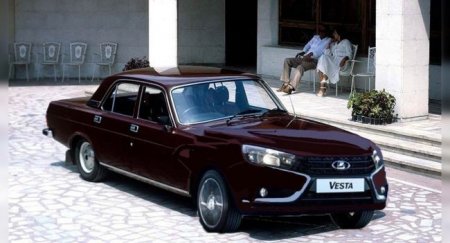 Показан седан ГАЗ-24 «Веста» - «Новостной Автоблогер»
