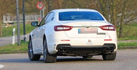 Прототип Maserati Quattroporte 2021 года вышел на тесты - «Новостной Автоблогер»