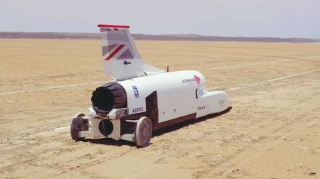 Проведено виртуальное соревнование между Bloodhound LSR, болидом Формула-1 и Bugatti Chiron - «Новостной Автоблогер»