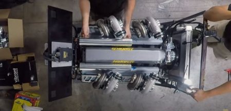 Race Cast Engineering показал мощный 9,7-литровый двигатель LS V12 Quad Turbo - «Новостной Автоблогер»
