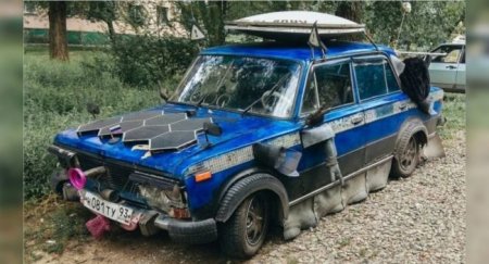 Сеть шокировал «колхозный» тюнинг ВАЗ-2107 - «Новостной Автоблогер»