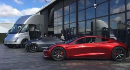 Tesla представит обновлённые Roadster и Semi в конце года - «Новостной Автоблогер»