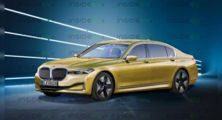 В Сети появился рендер на электрический седан BMW i7 - «Новостной Автоблогер»