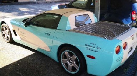 В Сети показали Chevy Corvette C5 в кузове пикап - «Новостной Автоблогер»